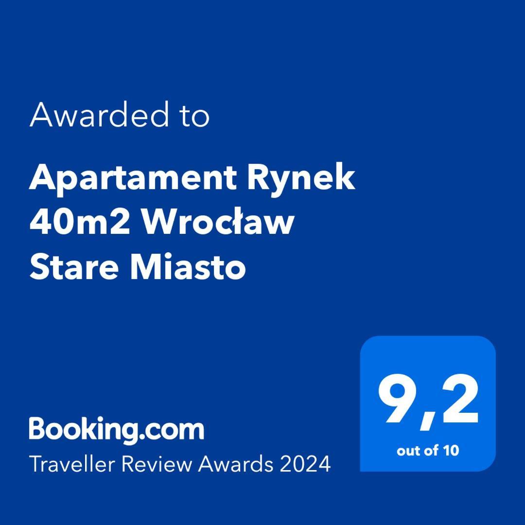 Apartament Rynek 40M2 Wroclaw Stare Miasto Luaran gambar
